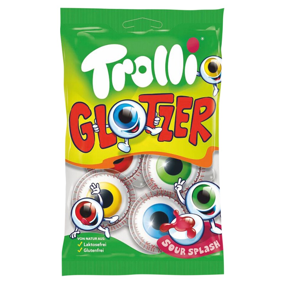 Trolli Glotzer töltött gumicukorka 75 g