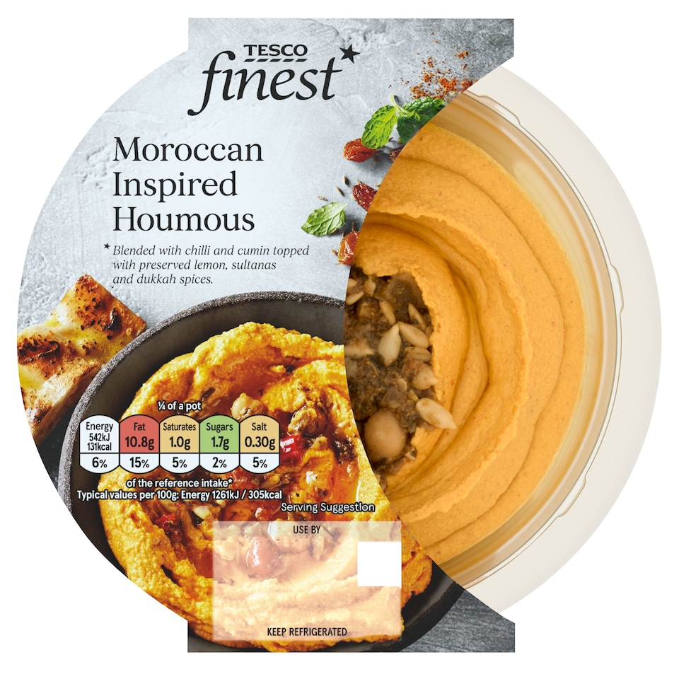 Tesco Finest Moroccan Inspired Houmous 170g