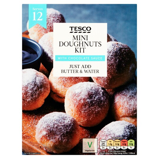 Tesco Mini Doughnut Kit 165G Tesco Groceries