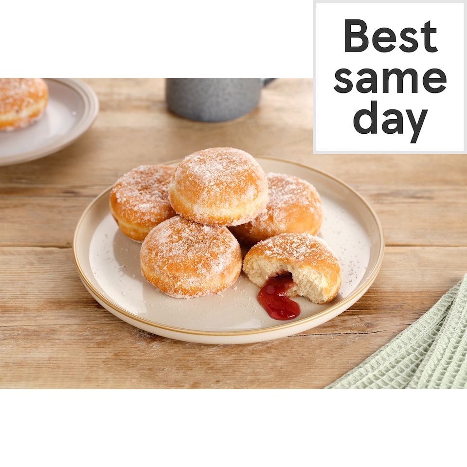image 1 of Tesco 5 Jam Doughnuts