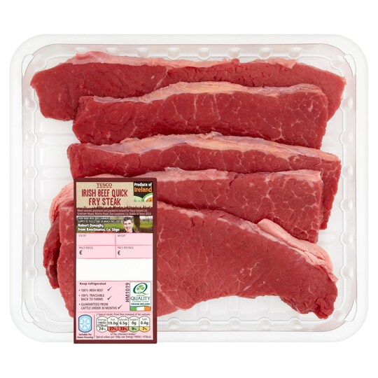 Tesco Quick Fry Steak 741g Tesco Groceries