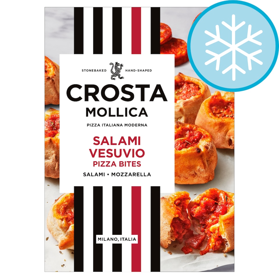 image 1 of Crosta Mollica Salami Vesuvio Pizza Bites 270g