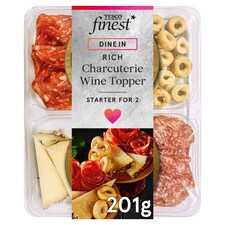Tesco Finest Antipasti Platter Wine Toppers 201G