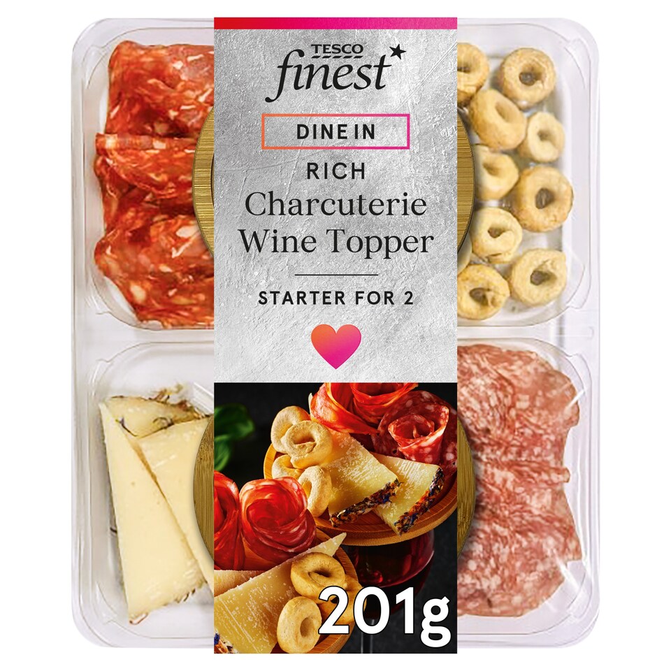 image 1 of Tesco Finest Antipasti Platter Wine Toppers 201G