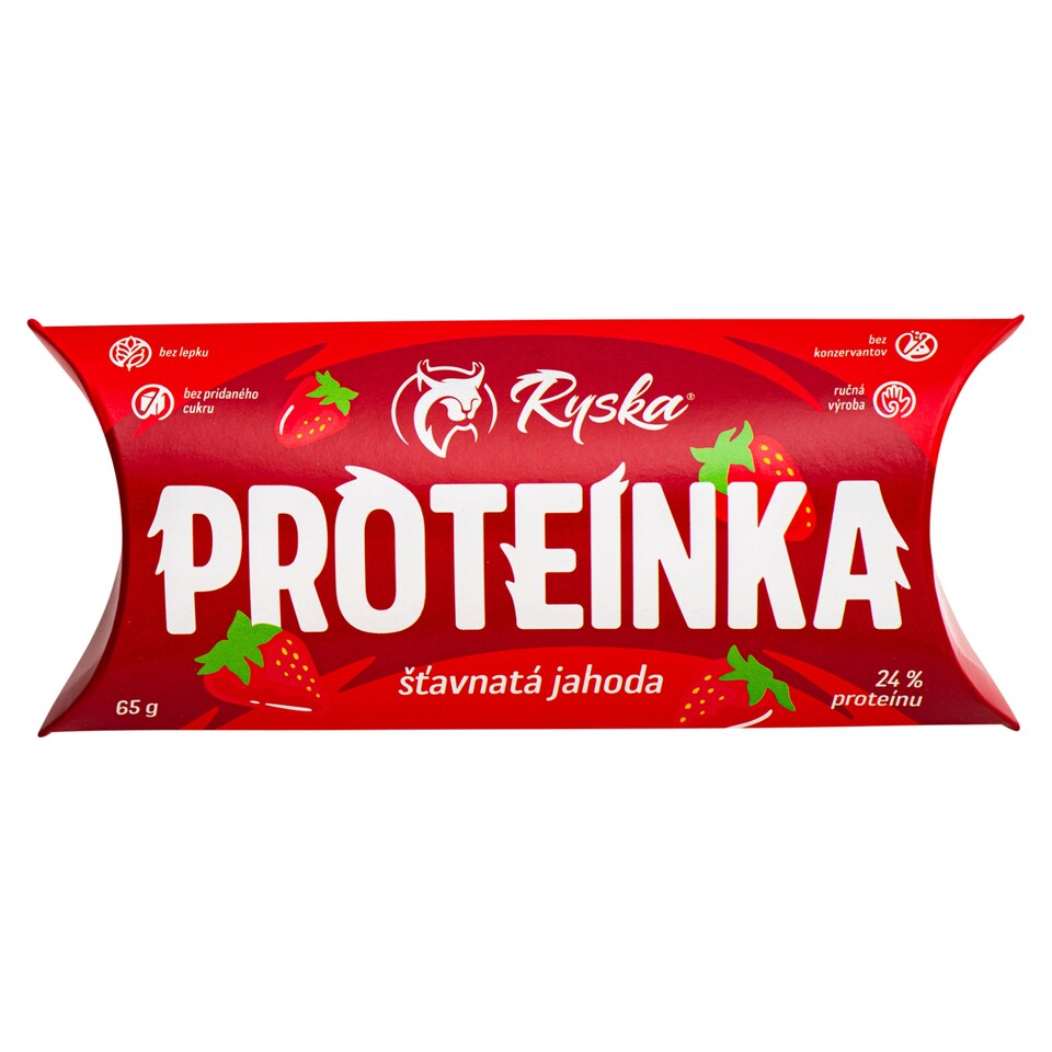 Ryska Proteínka šťavnatá jahoda 65 g