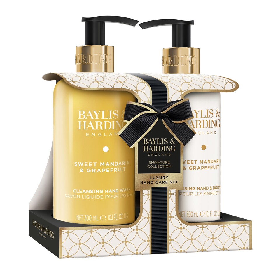 image 1 of Baylis & Harding Sweet Mandarin & Grapefruit Luxury Hand Care Gift Set