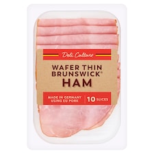 Deli Culture Waferthin Brunswick Ham 125g