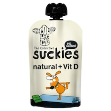 The Collective Suckies Natural + Vitamin D Yoghurt Pouch 90g