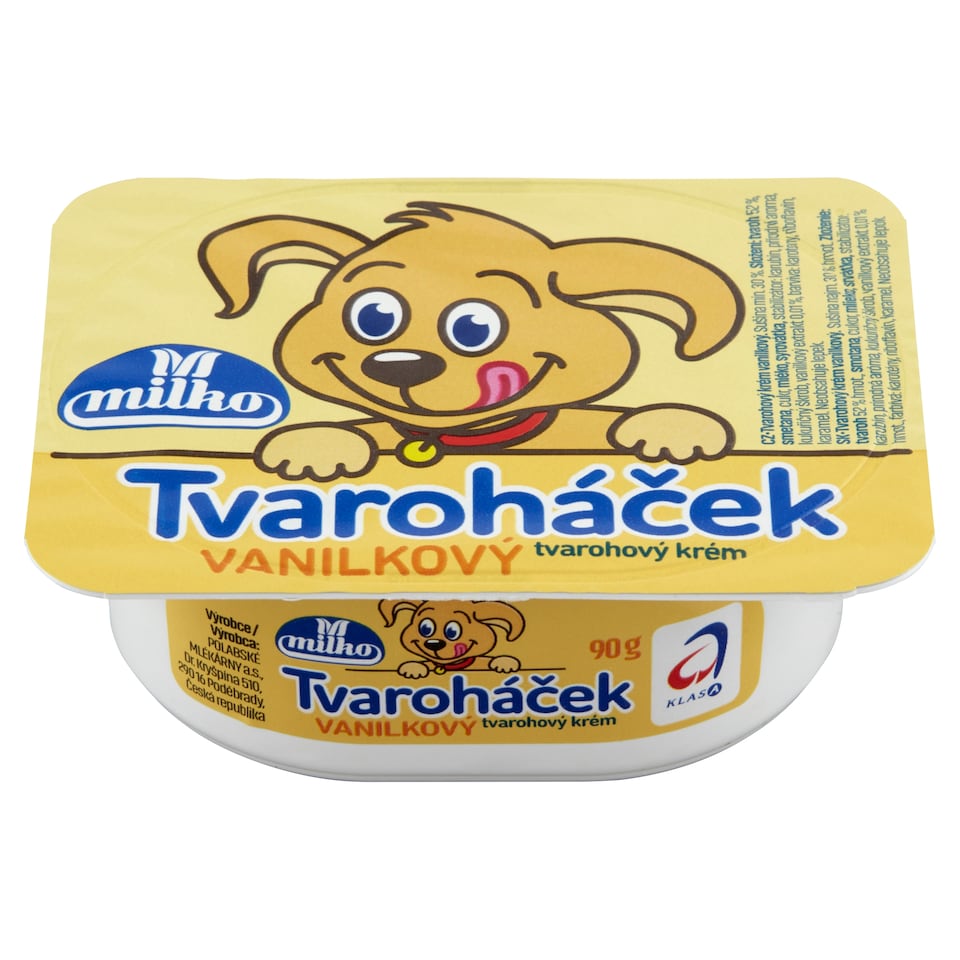 image 1 of Milko Tvaroháček Vanilla Curd Cheese 90g