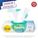 Pampers Harmonie Aqua Nedves Törlőkendő, 3 Csomag = 144 db Törlőkendő  1. kép