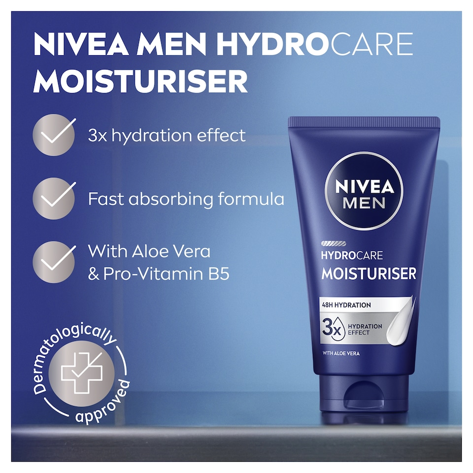 image 1 of NIVEA MEN Protect & Care Rehydrating Face Moisturiser 75ml