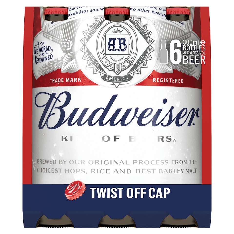 Budweiser 6X300ml