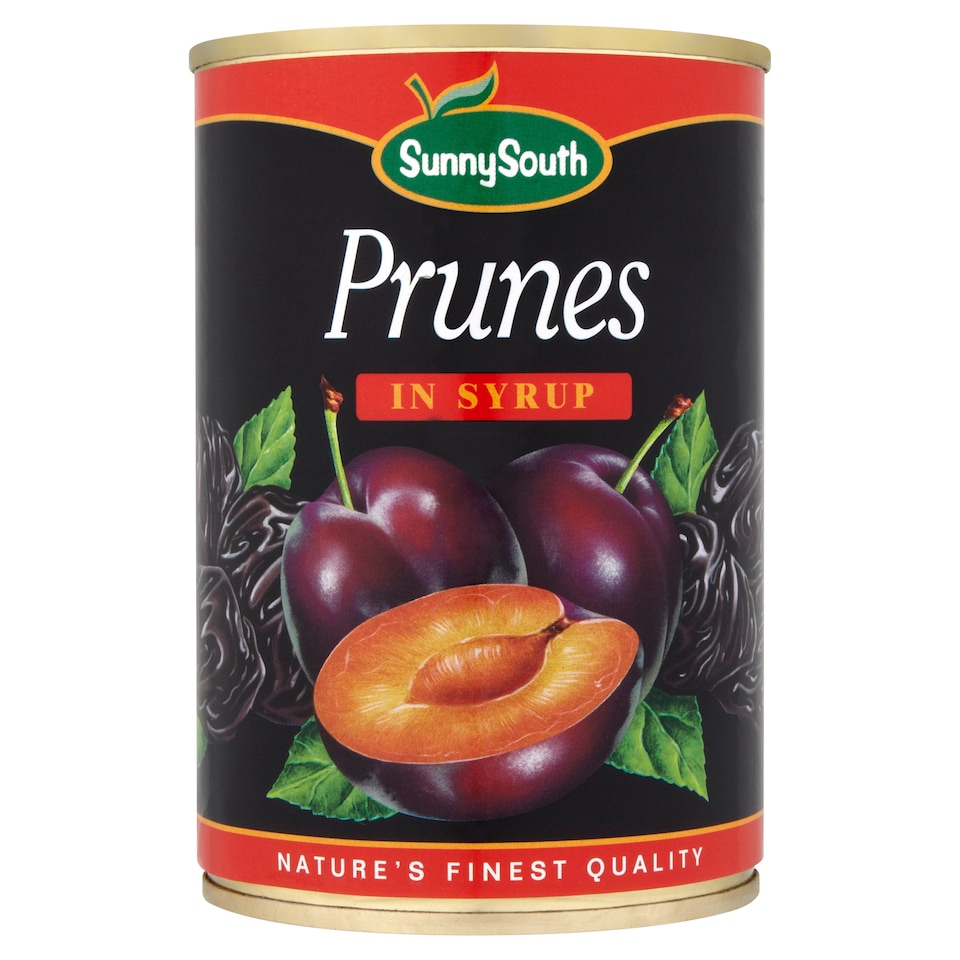 Sunny South Prunes In Syrup 425G