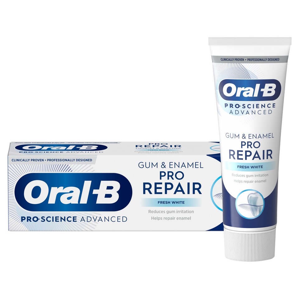 image 1 of Zubní Pasta Oral-B Gum & Enamel Pro-Repair Fresh White 75 ml