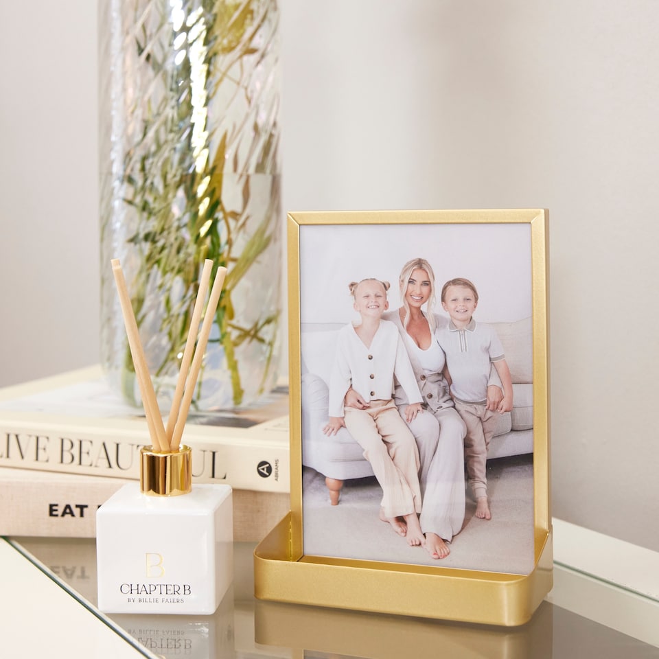 image 1 of Chapter B Gold Shelf Photo Frame 5X7