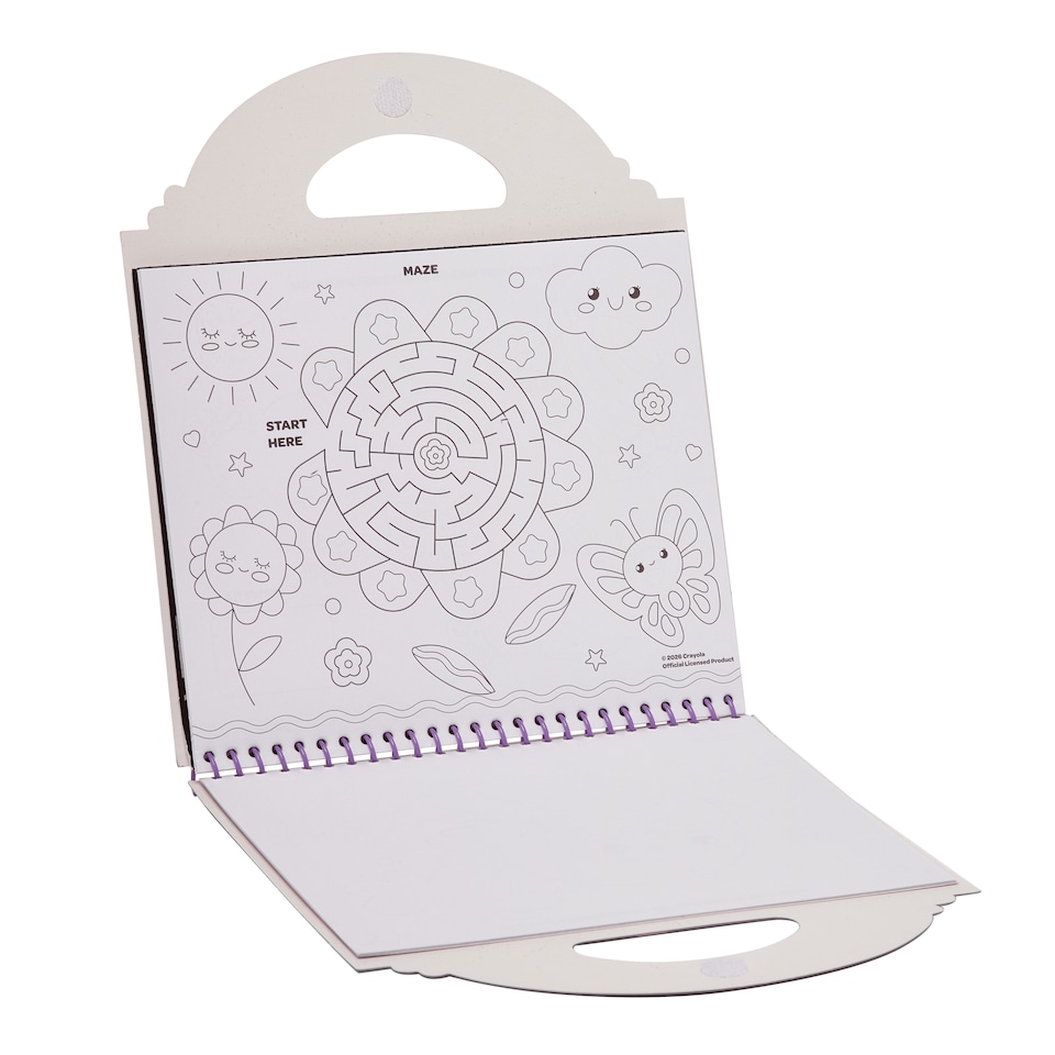 image 1 of Crayola Cute & Colourful Travel Activity Pad
