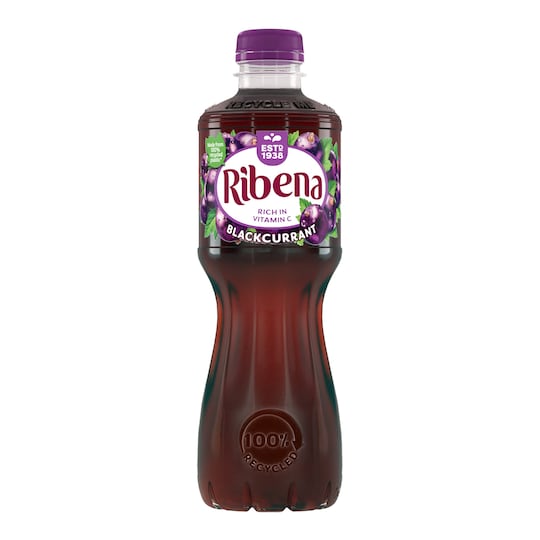 Ribena Blackcurrant Bottle 500Ml