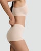 image 2 of F&F 2-Pack Seamless Boyshorts  in Nude