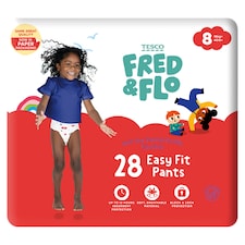 Fred & Flo Easy Fit Pants Size 8 28 Pack