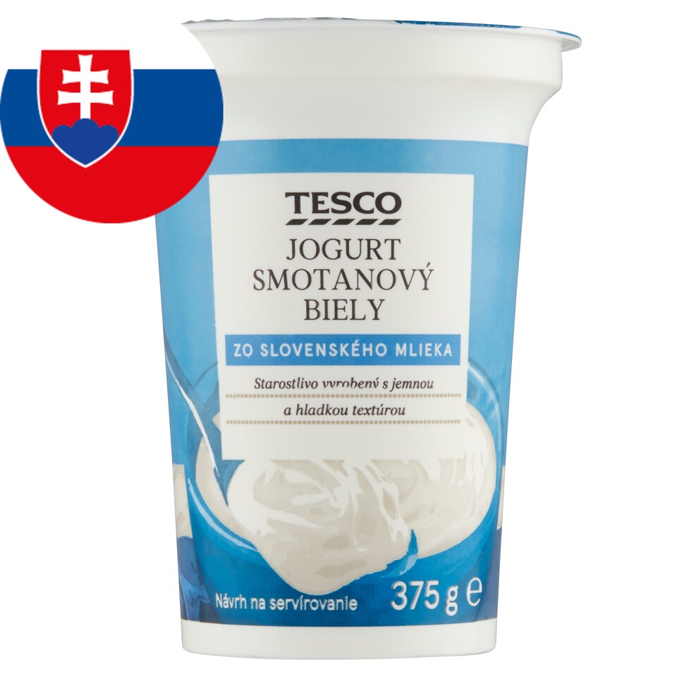 Tesco White Creamy Yoghurt 375 g