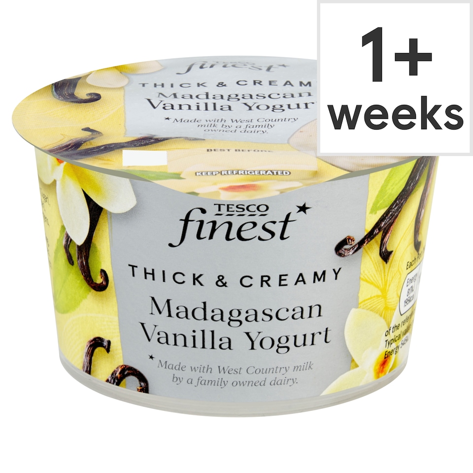 Tesco Finest Madagascan Vanilla Yogurt 150G