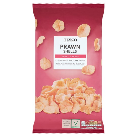 Tesco Prawn Cocktail Snacks 85G Tesco Groceries