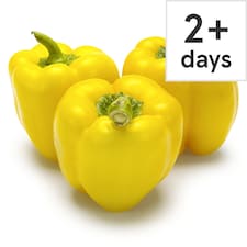 Tesco Yellow Peppers Each