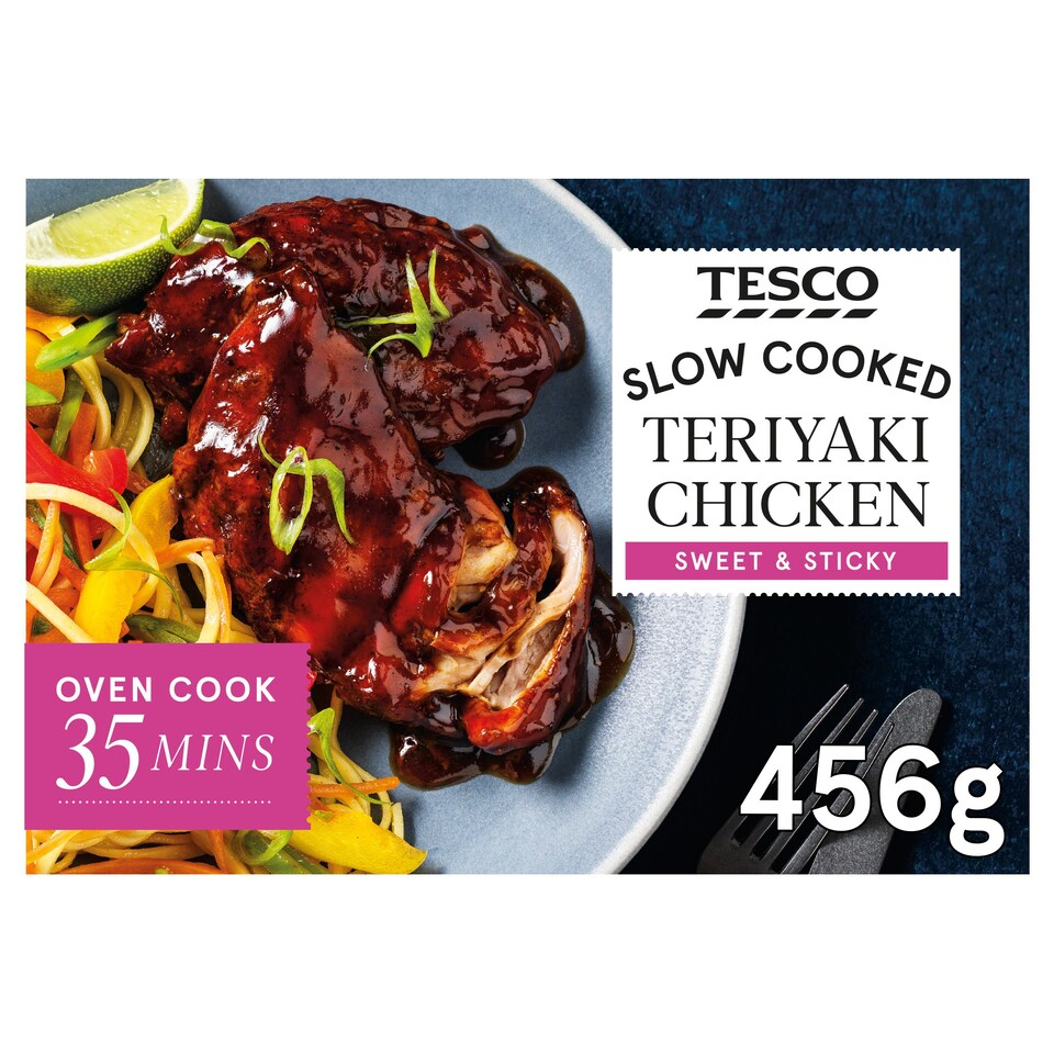Tesco Slow Cooked Teriyaki Chicken 465g Tesco Groceries
