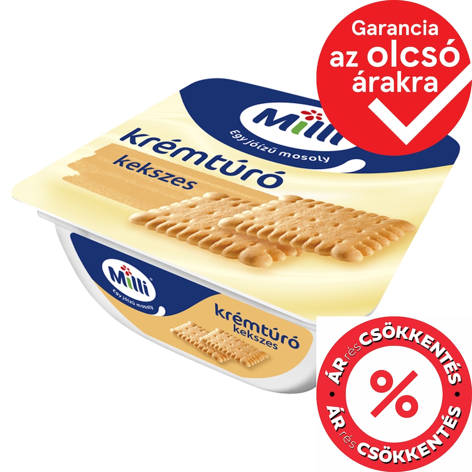 Milli Cottage Cheese Cream with Soft Biscuits 90 g