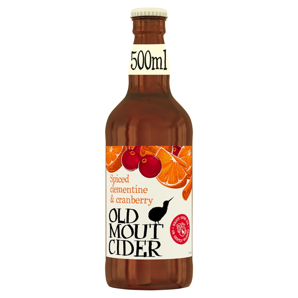 Old Mout Cider Spiced Clementine & Cranberry 500ml