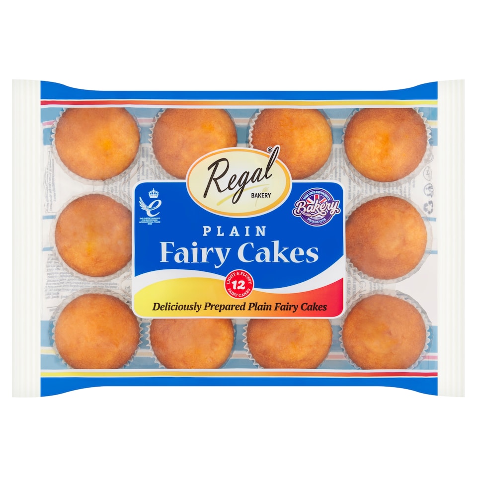 REGAL FAIRY CAKES 12 PIECES 270G