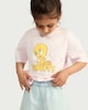 image 1 of Tweety Pie Pure Cotton T-Shirt in Pink