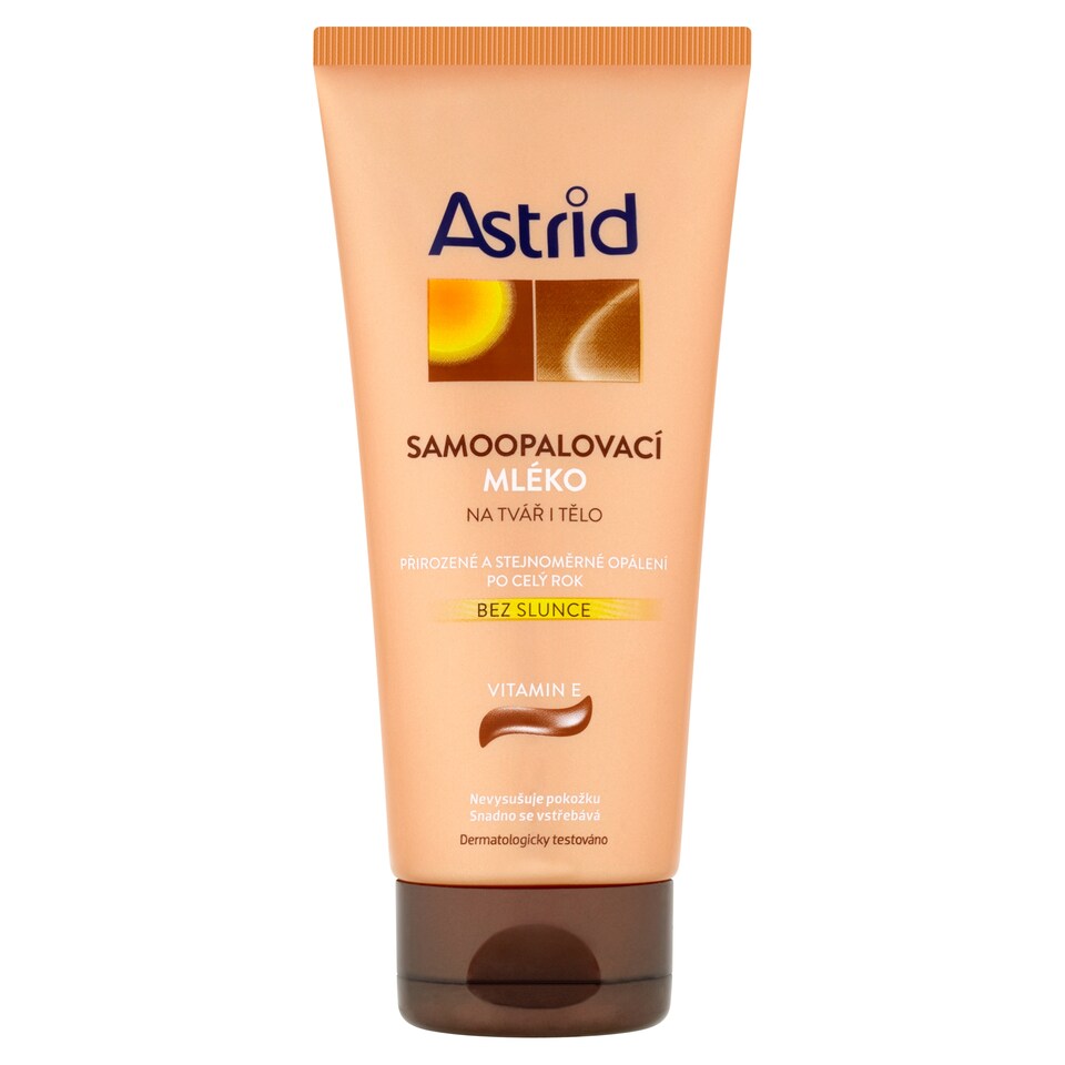 Astrid Samoopalovací mléko na tvář i tělo 200ml
