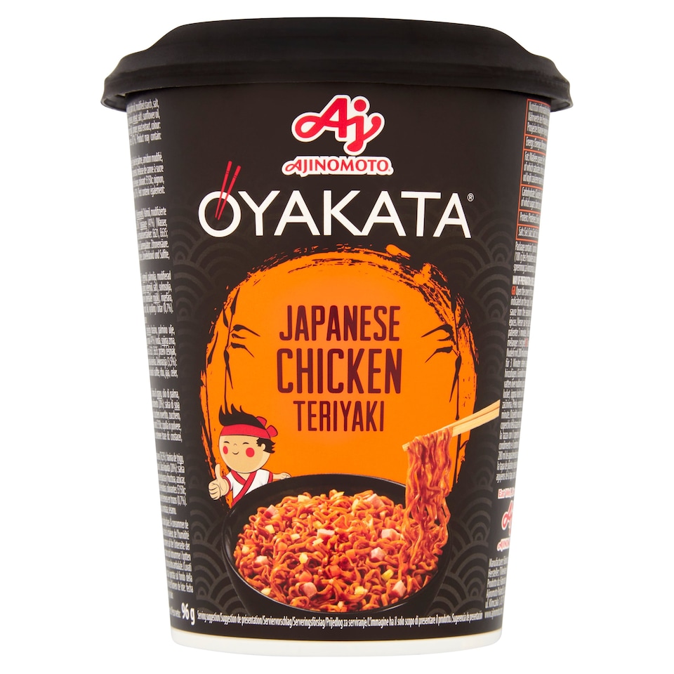 AJINOMOTO Oyakata Japanese Pot Noodles - Chicken Teriyaki 96g