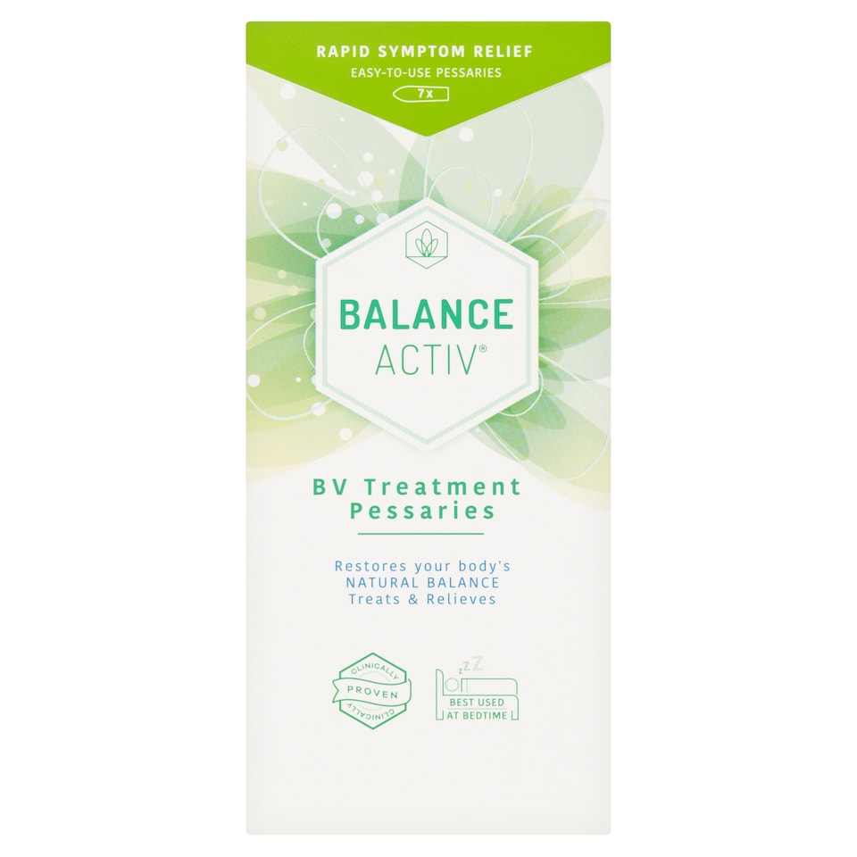 Balance Activ BV Treatment Vaginal Pessary