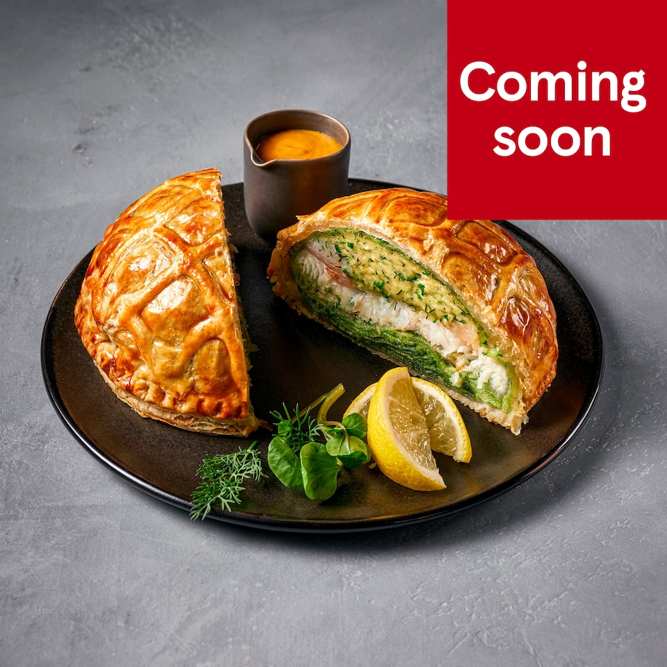 1. Tesco Finest Chef’s Collection Seafood Pithivier 458g (Serves 4)