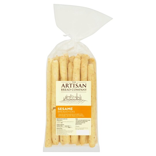 ARTISAN BREAD CO SESAME Breadsticks 150g Tesco Groceries