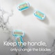image 5 of Gillette Venus Extra Smooth Women's Razor Blade Refills 8 Pack