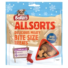 Bakers Allsorts Dog Treats Chicken and Beef 98G