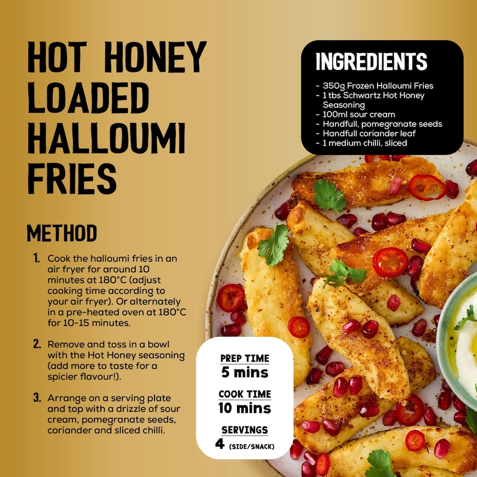 image 1 of Schwartz Hot Honey Seasoning 46g