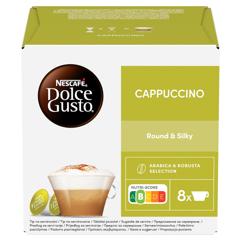 obrázok 1 z NESCAFÉ Dolce Gusto Cappuccino - káva v kapsulách - 16 ks