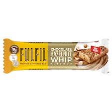 Fulfil Chocolate Hazelnut Whip Flavour Protein & Vitamin Bar 55g