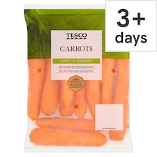 Tesco Carrot Bag 500G