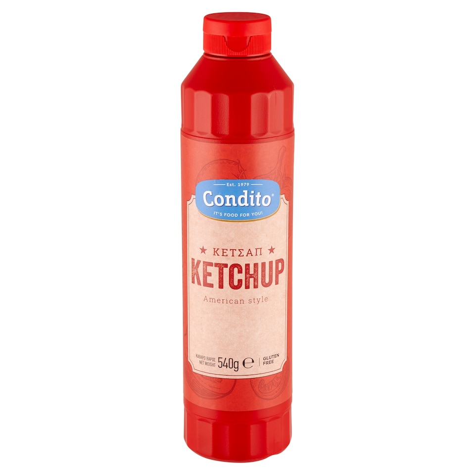Condito American Style gluténmentes ketchup 540 g  1. kép