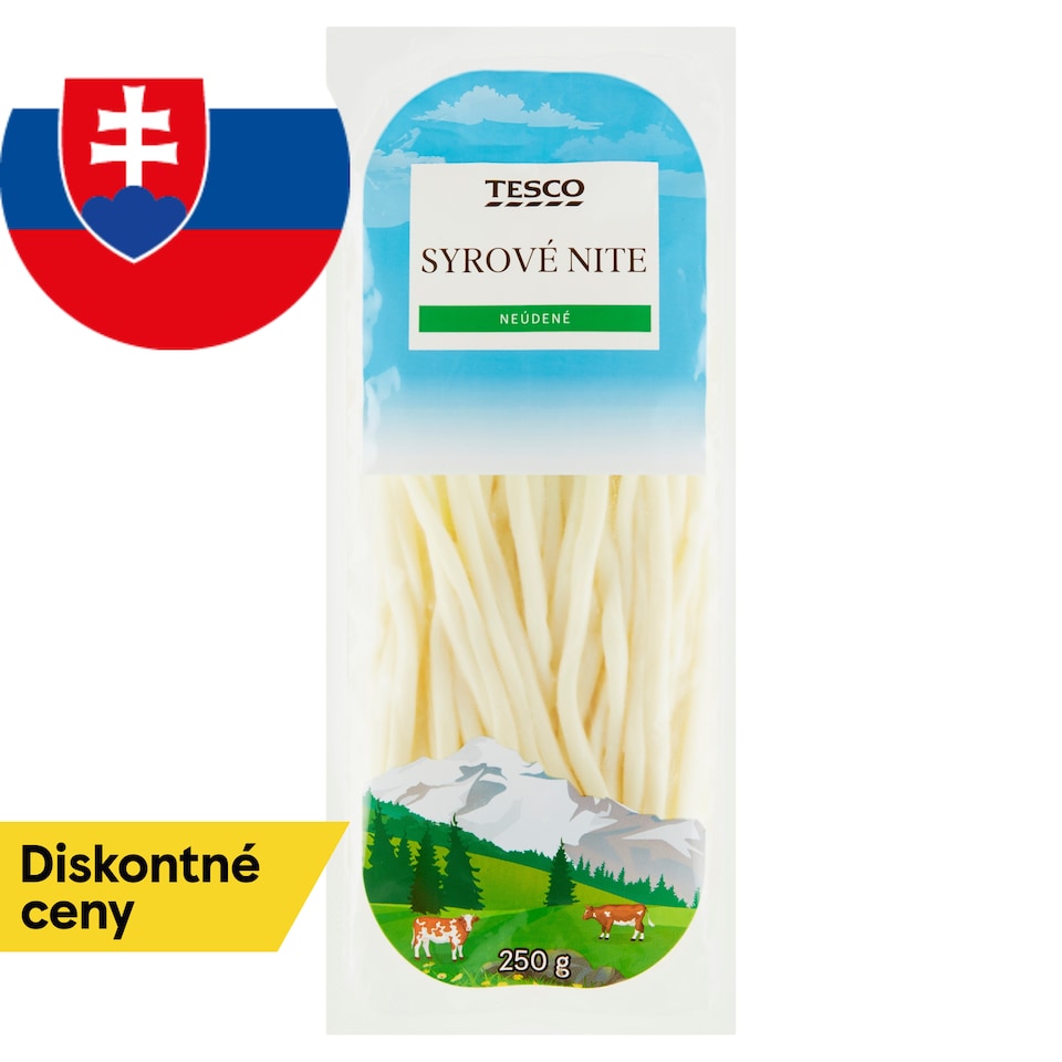 Tesco Syrové nite neúdené 250 g