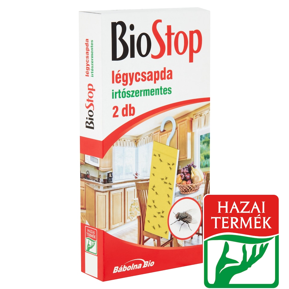BioStop irtószermentes légycsapda 2 db