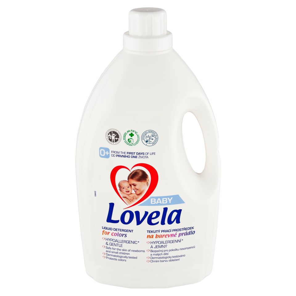 image 1 of Lovela Baby Liquid Detergent for Colors 32 Washes 2.9 L