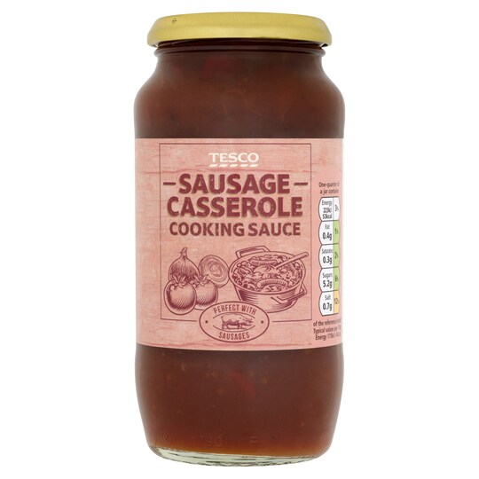 TESCO SAUSAGE CASSEROLE 510G Tesco Groceries