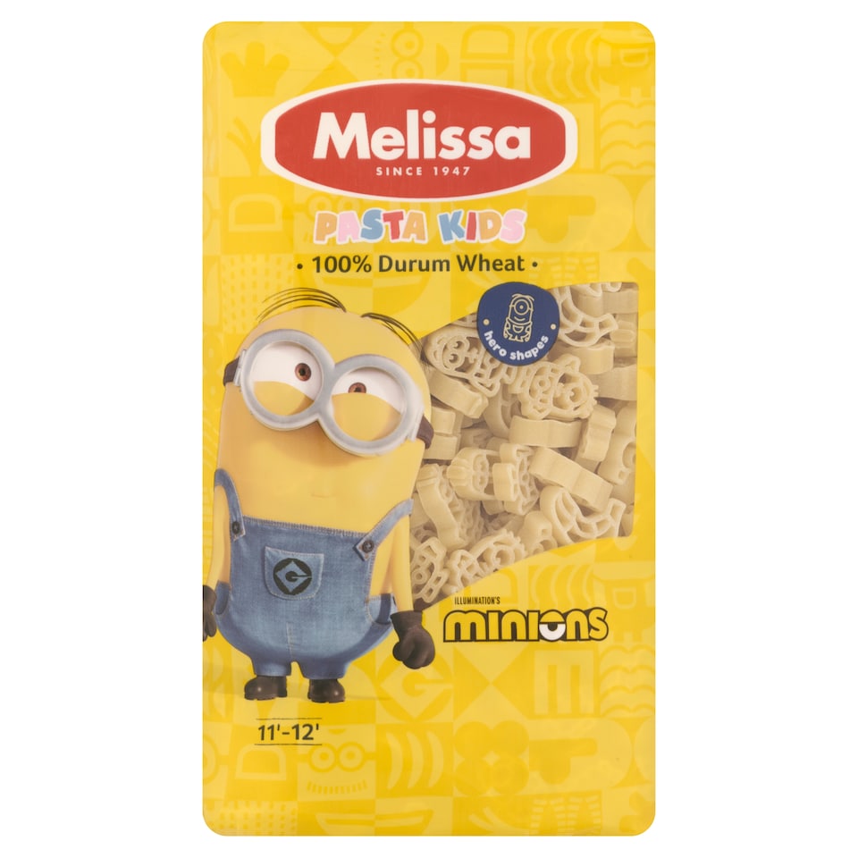 obrázok 1 z Melissa Pasta Kids Minions cestoviny semolinové sušené 400 g