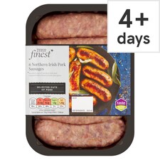 Ni Tesco Finest Pork Sausages 400G